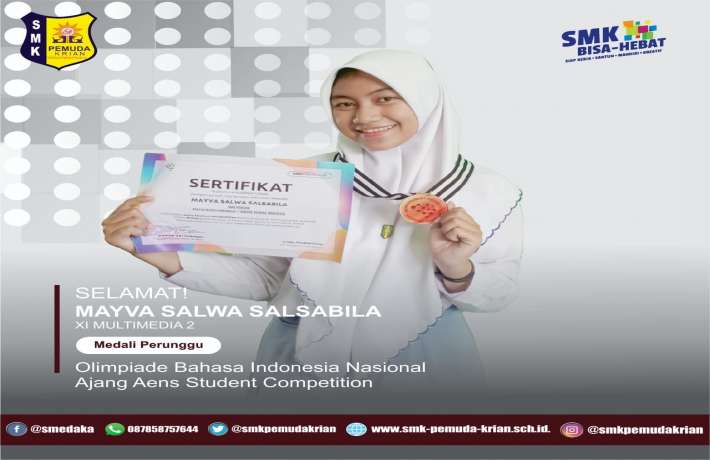 Kabar Gembira Siswa SMEDAKA meraih MEDALI PERUNGGU